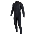 O'Neill Men's Hyperfreak Fire 4/3mm+ Back Zip Full Wetsuit — Black/Black (A00) — front