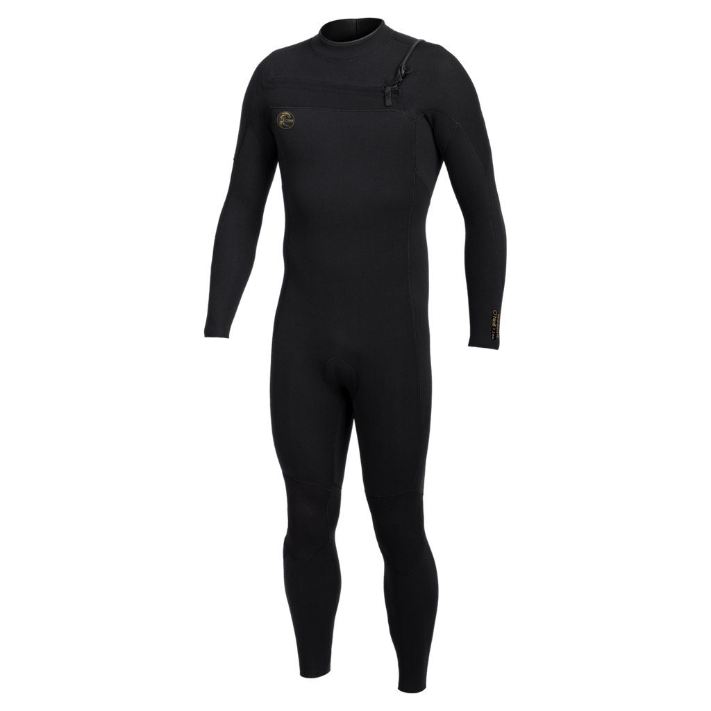 O'Neill Men's O'Riginal RG8 3/2mm Chest Zip Full Wetsuit — Black (002) — front