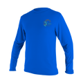 O'Neill Boys' Child Basic Skins Long Sleeve Sun Shirt — Pacific (018) — front