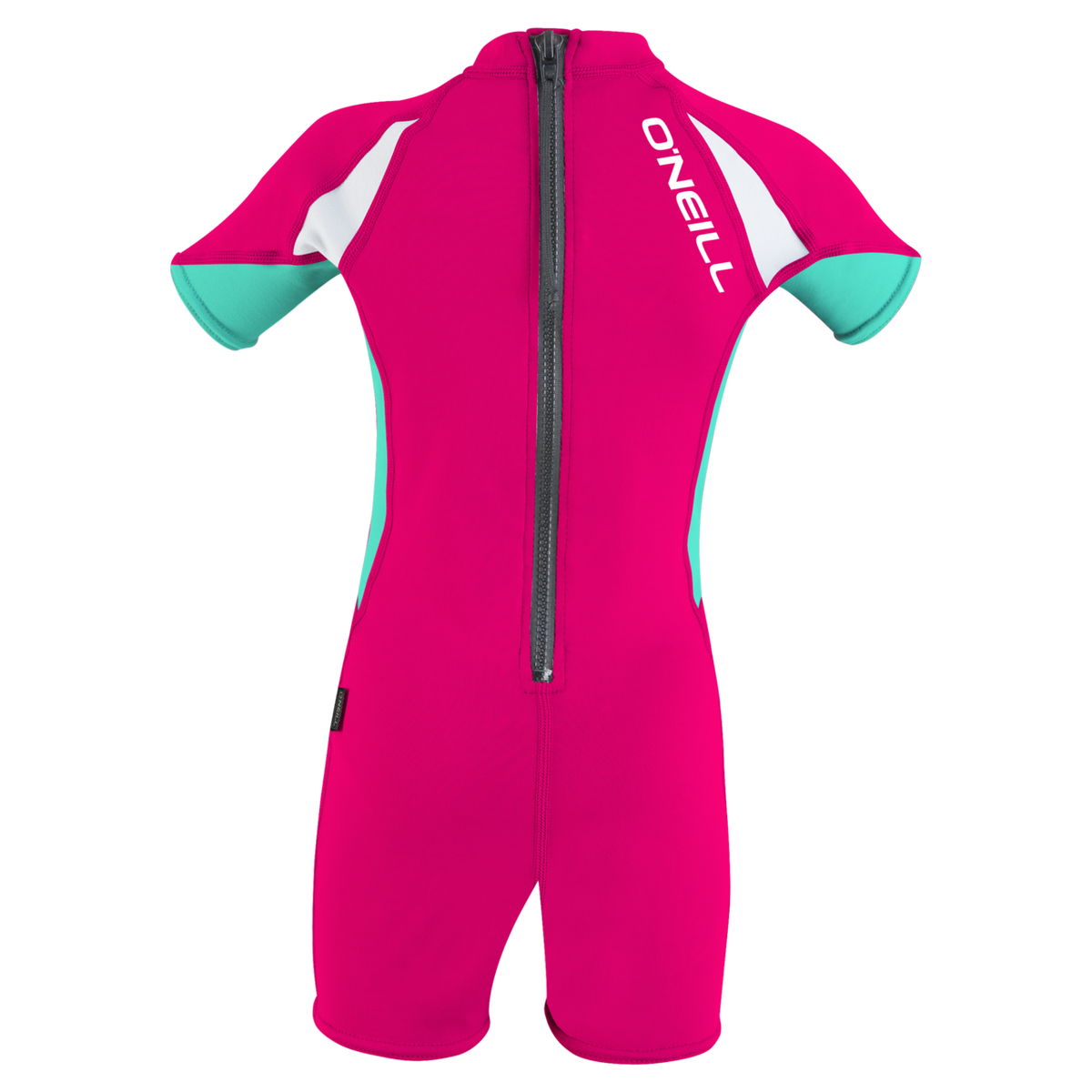 O'Neill Girls' Child Basic Skins UV Spring — Watermelon/Lightaqua/White (IT4) — additional view