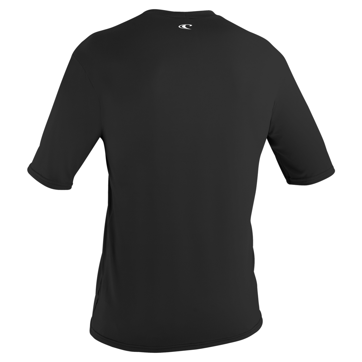 O'Neill Men's Basic Skins Short Sleeve Sun Shirt — Black (002) — additional view