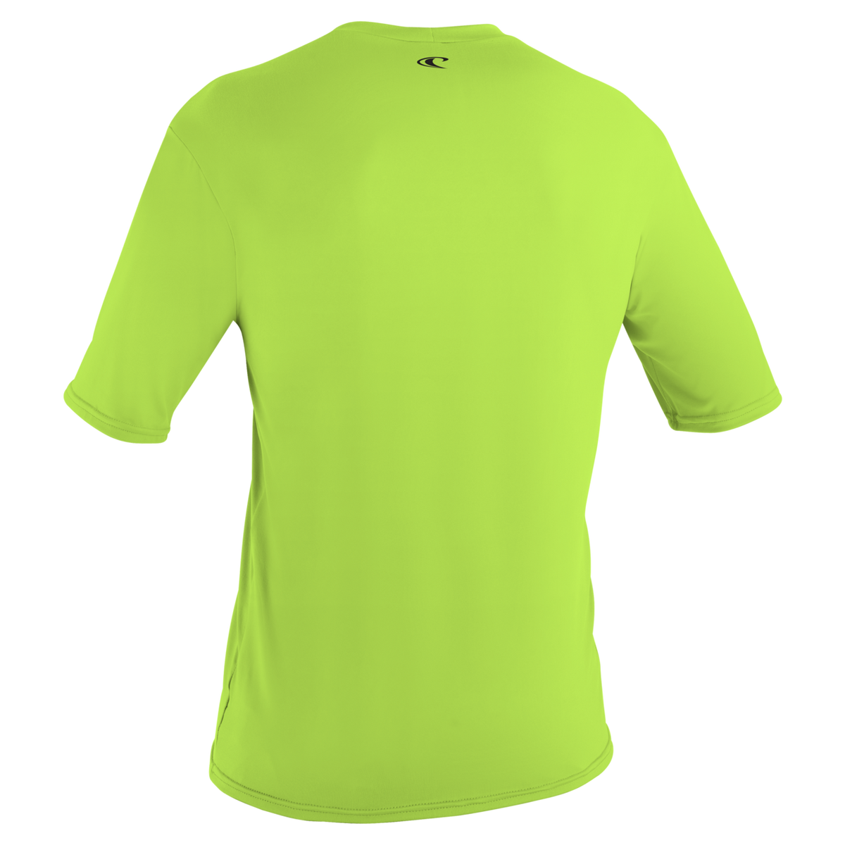 O'Neill Men's Basic Skins Short Sleeve Sun Shirt — Lime (187) — additional view