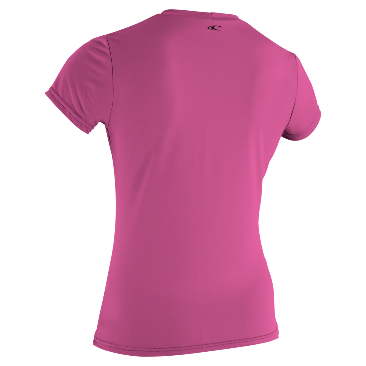 O'Neill Women's Basic Skins Short Sleeve Sun Shirt — Fox Pink (173) — additional view