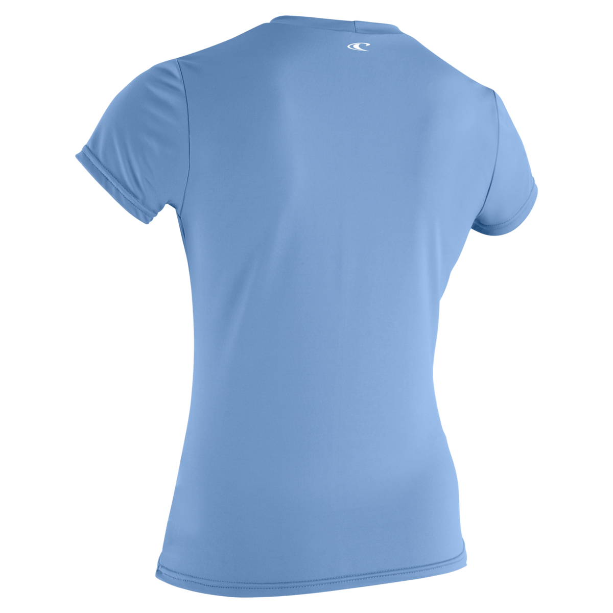 O'Neill Women's Basic Skins Short Sleeve Sun Shirt — Azurine (423) — additional view