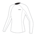 O'Neill Women's Basic Skins Long Sleeve Rash Guard — White (025) — front