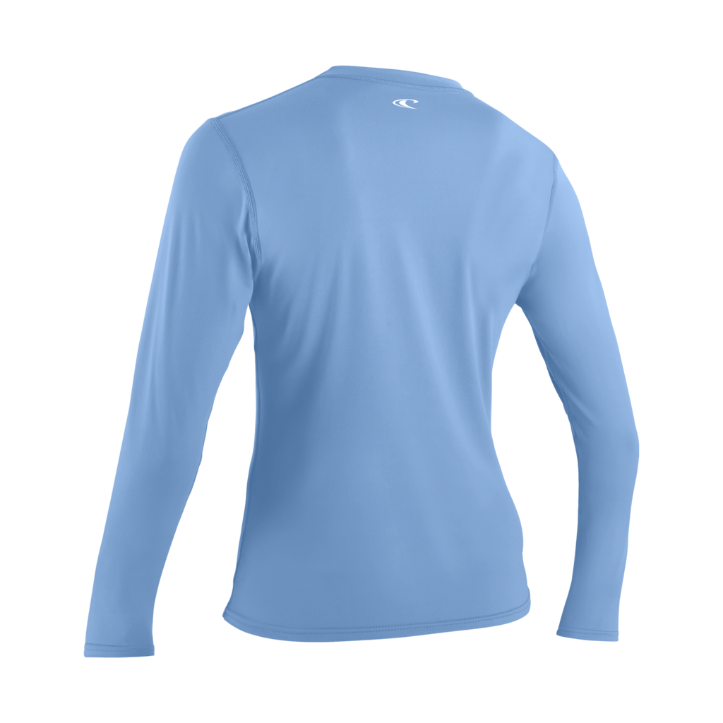 O'Neill Women's Basic Skins Long Sleeve Sun Shirt — Azurine (423) — additional view