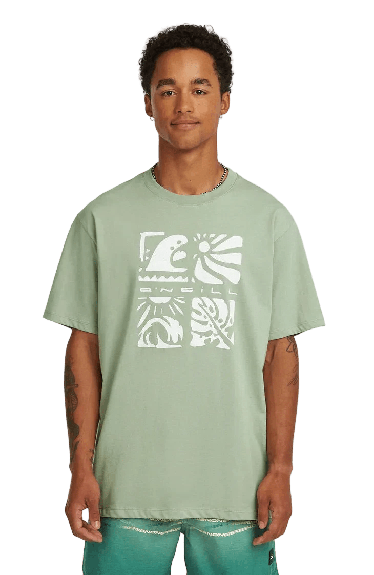 O'Neill - O'Neill Melange Front Print T-Shirt - The Kitesurf Centre