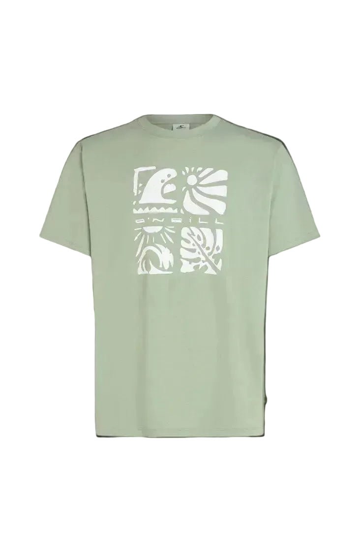 O'Neill - O'Neill Melange Front Print T-Shirt - The Kitesurf Centre