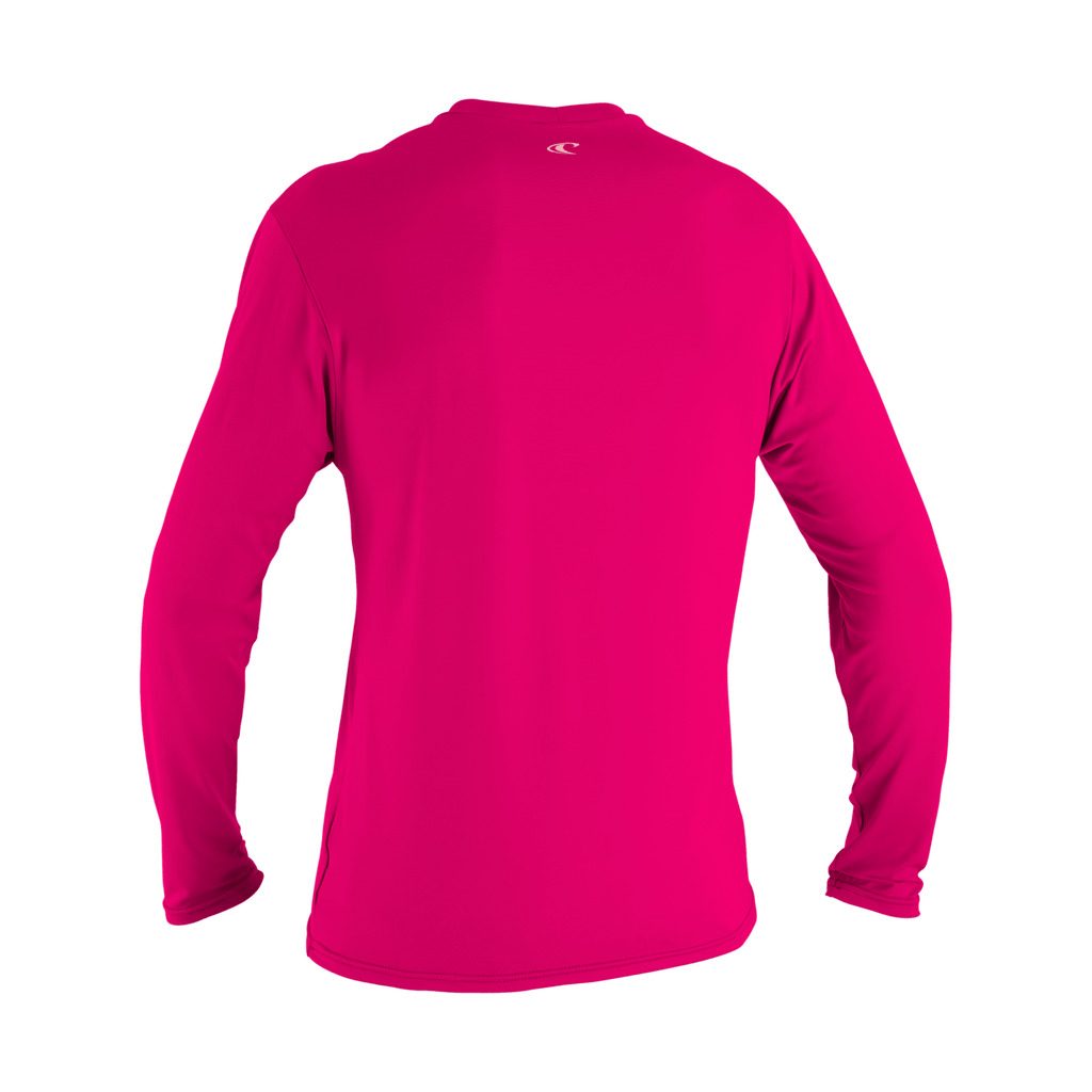 O'Neill Wetsuits - O'Neill Girls' Child Basic Skins Long Sleeve Sun Shirt - The Kitesurf Centre