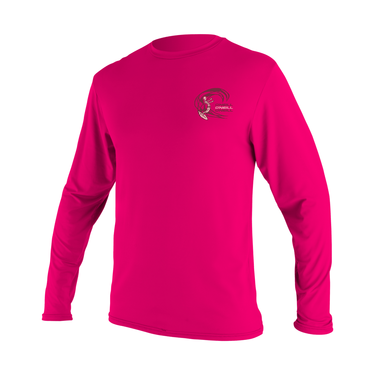 O'Neill Wetsuits - O'Neill Girls' Child Basic Skins Long Sleeve Sun Shirt - The Kitesurf Centre