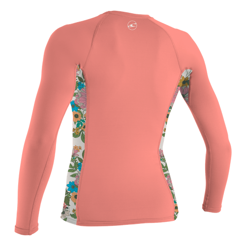 O'Neill Wetsuits - O'Neill Girls Premium Skins Long Sleeve Rash Guard - The Kitesurf Centre