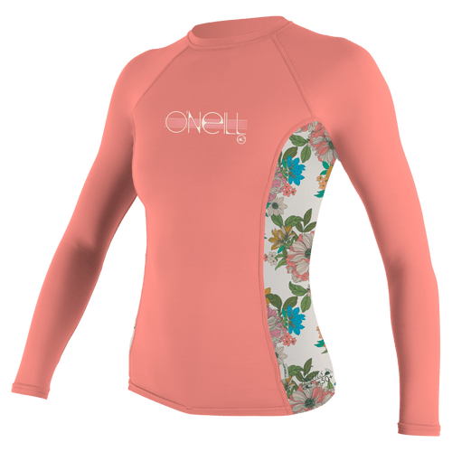 O'Neill Wetsuits - O'Neill Girls Premium Skins Long Sleeve Rash Guard - The Kitesurf Centre