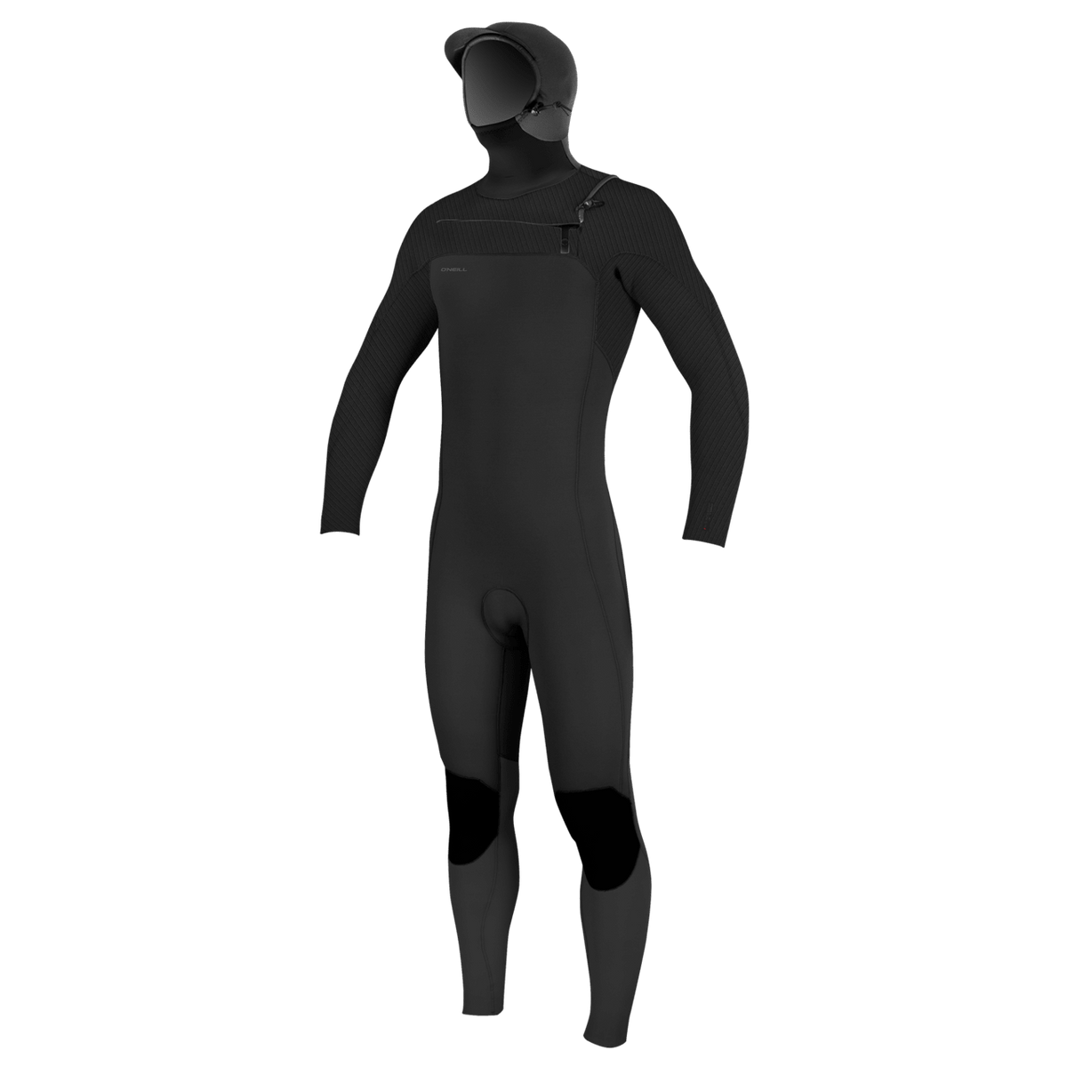 O'Neill Wetsuits - O'Neill Men's Hyperfreak 5/4mm+ Chest Zip with Hood Wetsuit - The Kitesurf Centre