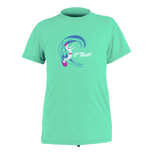 O'Neill Wetsuits - O'Neill Toddler O'Zone Short Sleeve Sun Shirt - Girls - The Kitesurf Centre