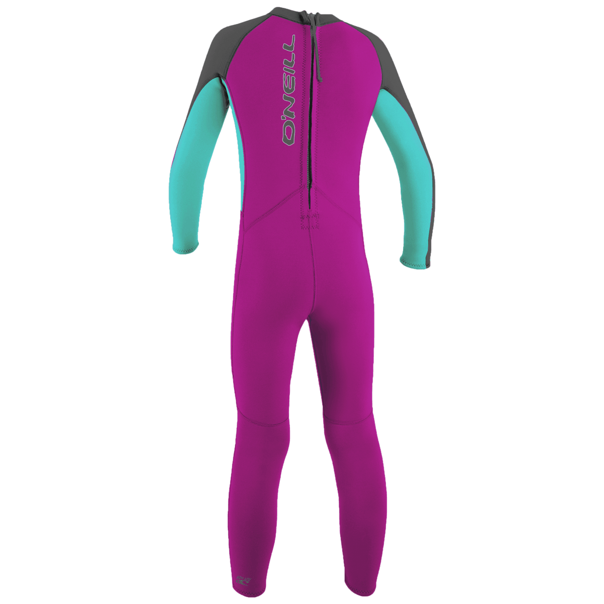 O'Neill Wetsuits - O'Neill Toddler Reactor-2 2mm Back Zip Full - Girls Wetsuit - The Kitesurf Centre