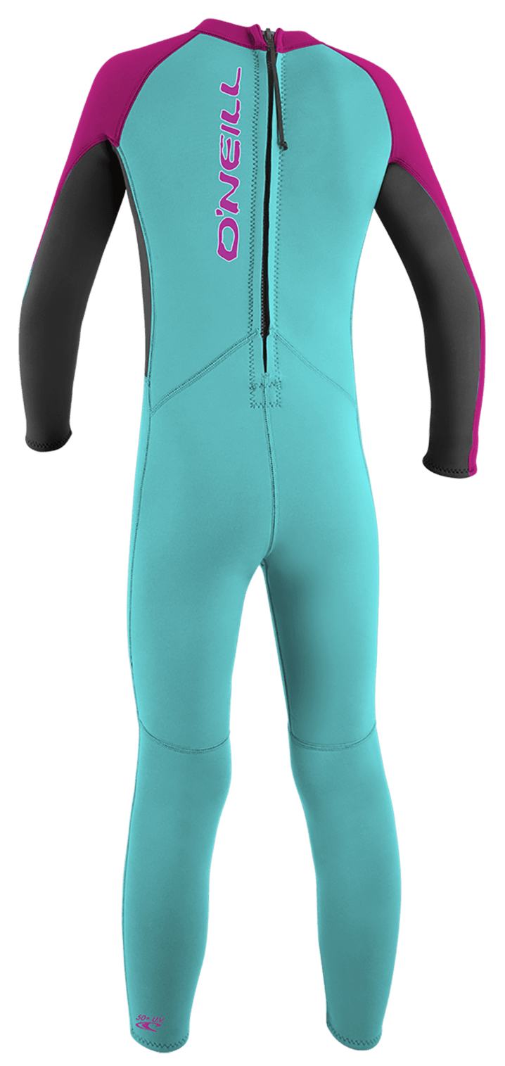 O'Neill Wetsuits - O'Neill Toddler Reactor-2 2mm Back Zip Full - Girls Wetsuit - The Kitesurf Centre