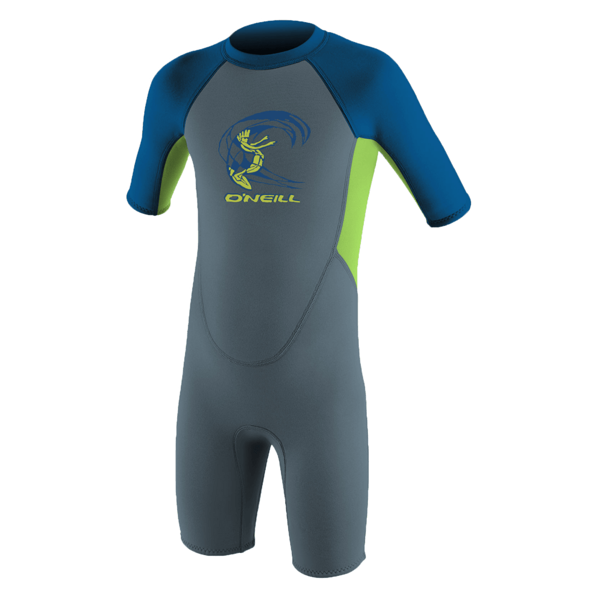 O'Neill Wetsuits - O'Neill Toddler Reactor-2 2mm Back Zip Short Sleeve Spring - Boys Wetsuit - The Kitesurf Centre
