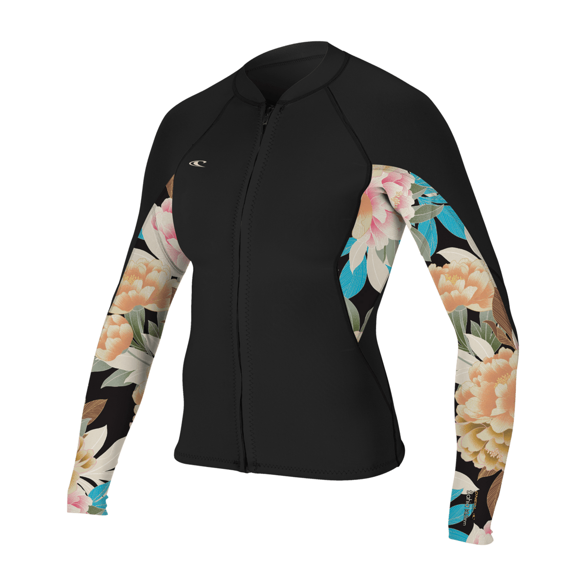 O'Neill Wetsuits - O'Neill Women's Bahia 1/0.5mm Full-Zip Jacket - The Kitesurf Centre