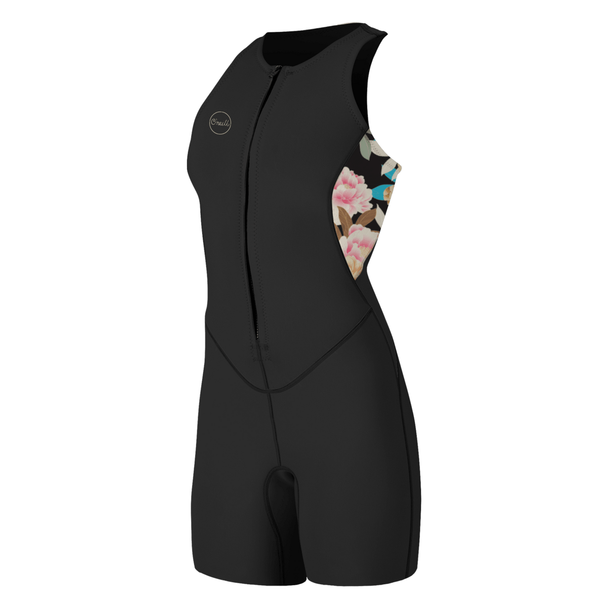 O'Neill Wetsuits - O'Neill Women's Bahia 1.5mm Front Zip Shorty Wetsuit - The Kitesurf Centre
