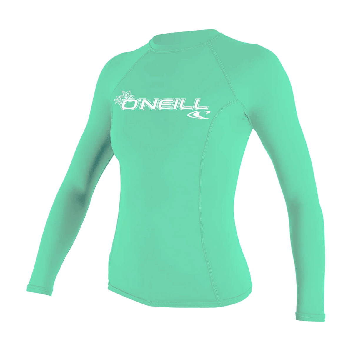 O'Neill Wetsuits - O'Neill Women's Basic Skins Long Sleeve Rash Guard (Model 3549) - The Kitesurf Centre