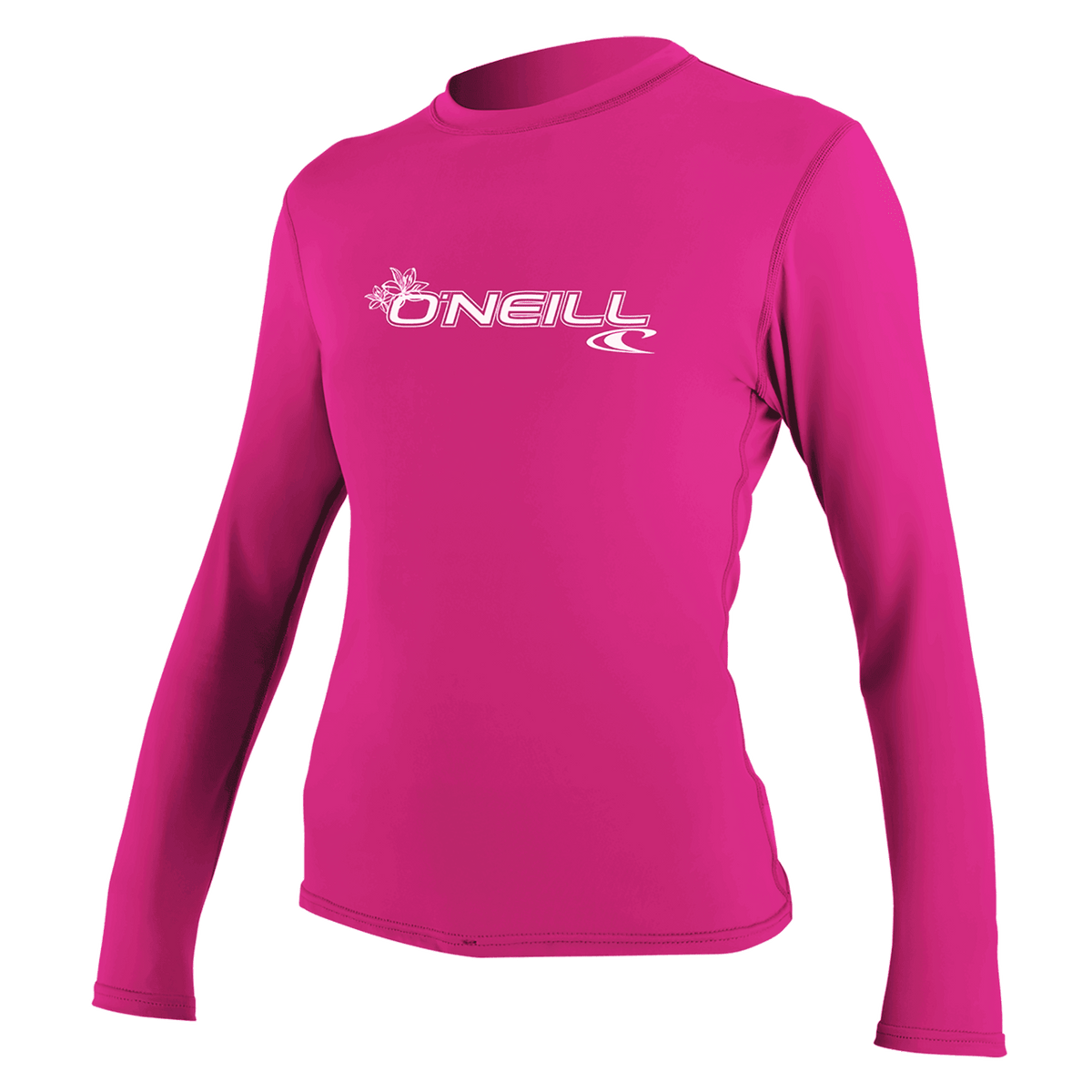O'Neill Wetsuits - O'Neill Women's Basic Skins Long Sleeve Sun Shirt (Model 4340) - The Kitesurf Centre