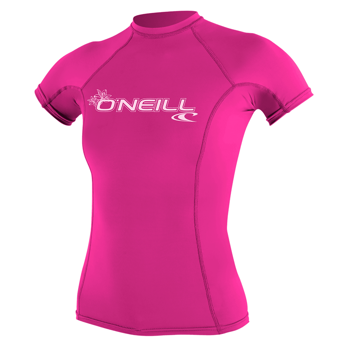 O'Neill Wetsuits - O'Neill Women's Basic Skins Short Sleeve Rash Guard (Model 3548) - The Kitesurf Centre