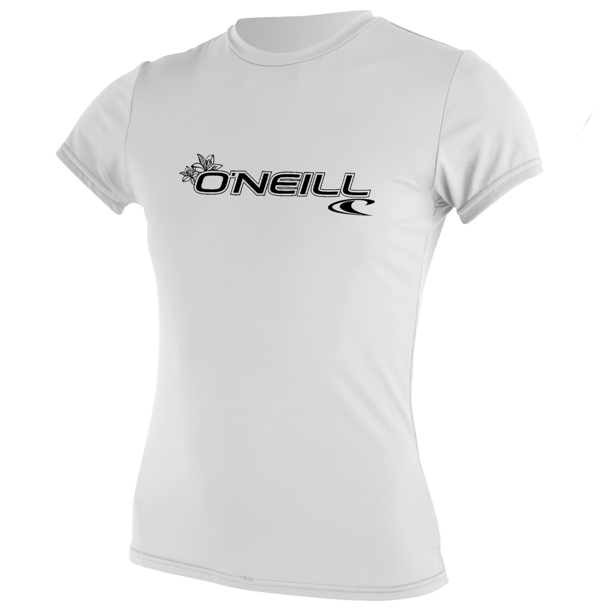 O'Neill Wetsuits - O'Neill Women's Basic Skins Short Sleeve Sun Shirt (Model 3547) - The Kitesurf Centre