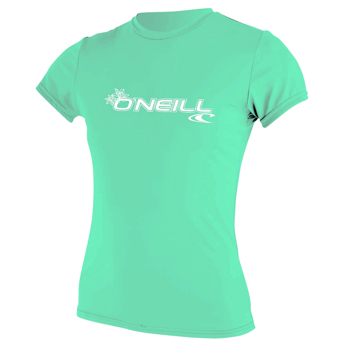 O'Neill Wetsuits - O'Neill Women's Basic Skins Short Sleeve Sun Shirt (Model 3547) - The Kitesurf Centre
