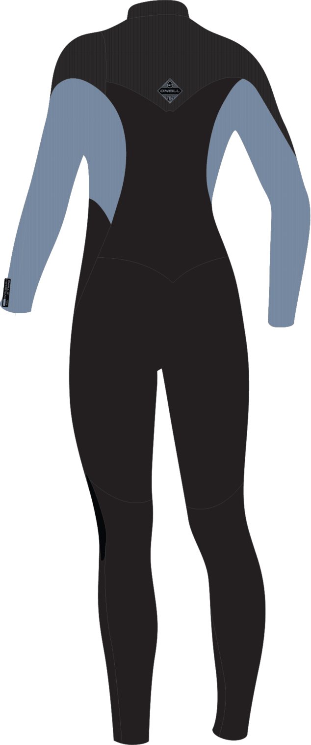 O'Neill Wetsuits - O'Neill Women's Hyperfreak 4/3mm+ Chest Zip Full Wetsuit - The Kitesurf Centre