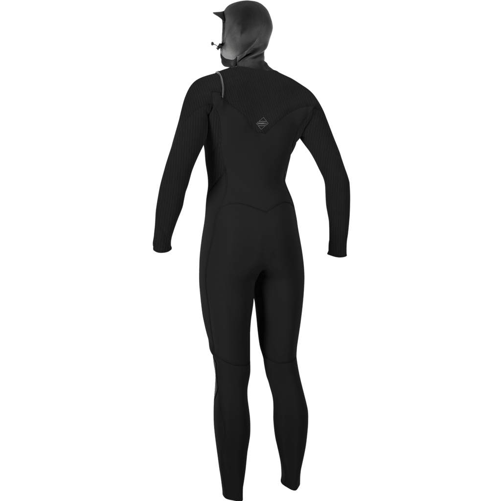 O'Neill Wetsuits - O'Neill Women's Hyperfreak 5/4mm+ Chest Zip with Hood Wetsuit - The Kitesurf Centre