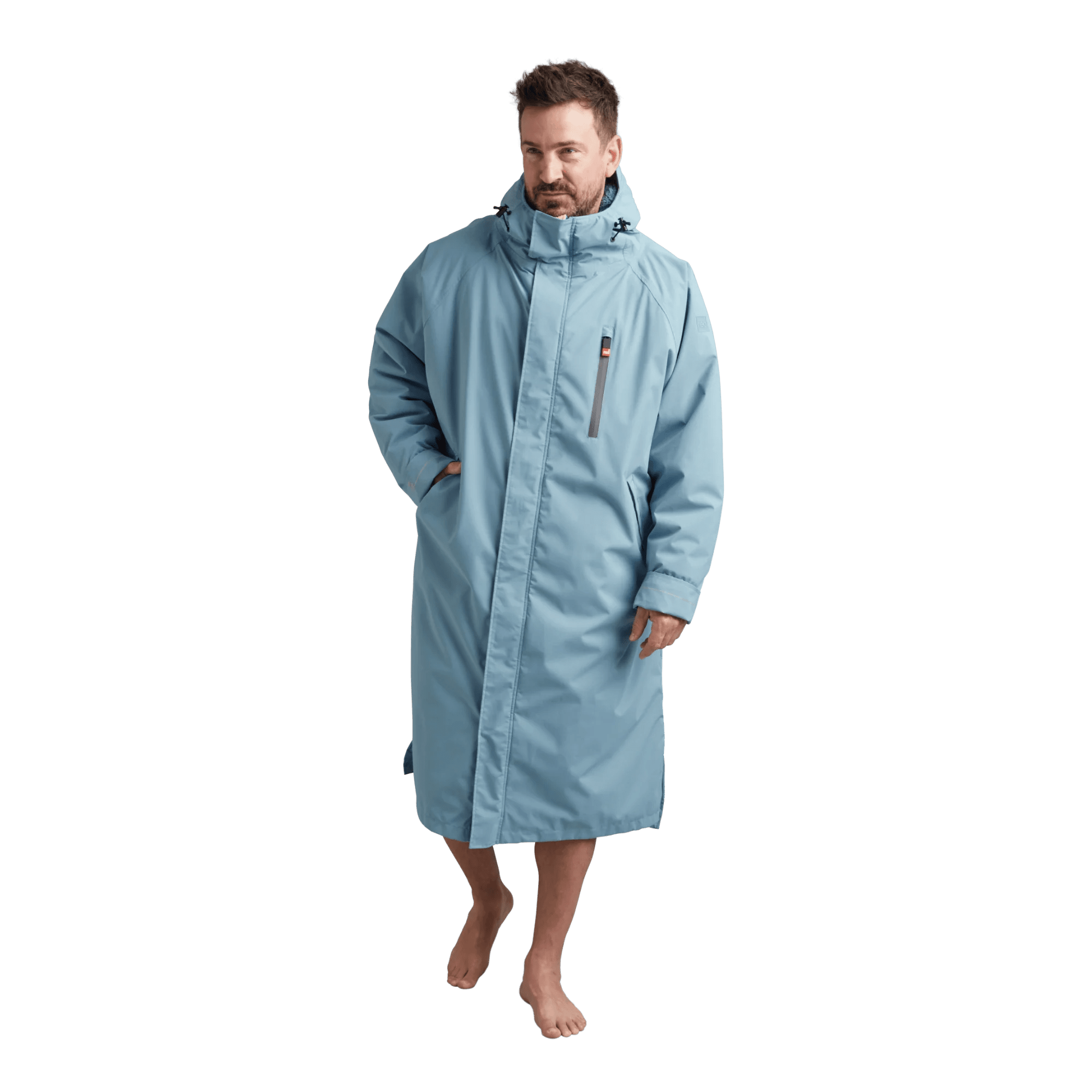 Red - Red Paddle Co Pro Change Robe Alpine Blue - The Kitesurf Centre
