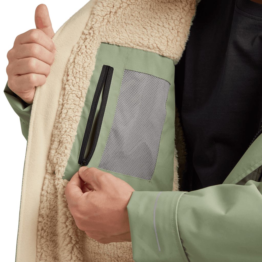 Red - Red Paddle Co Pro Change Robe Sage Green - The Kitesurf Centre