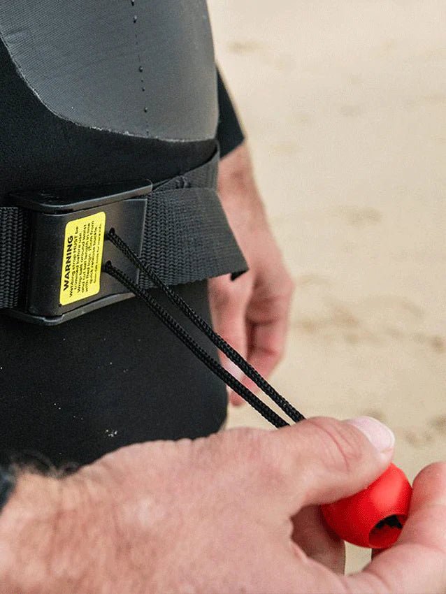 Red - Red Paddle Co Quick Release SUP Leash Waist Belt - The Kitesurf Centre