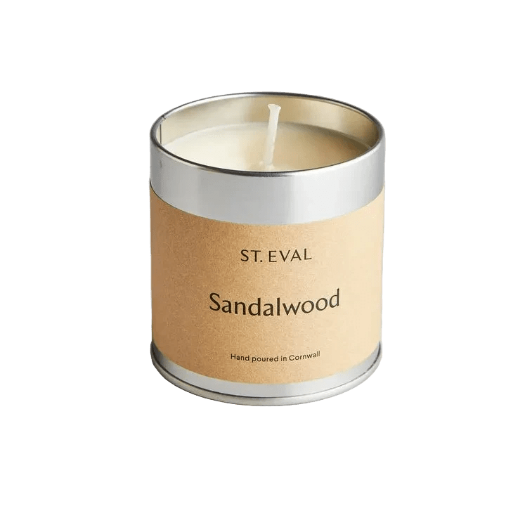 St. Eval - St. Eval Sandalwood Scented Tin Candle - The Kitesurf Centre