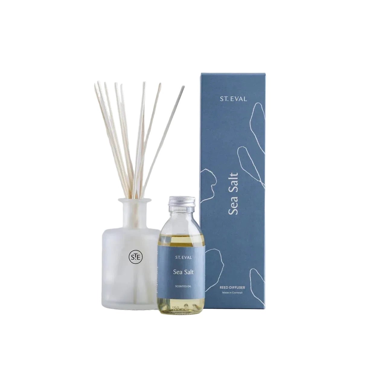St. Eval - St. Eval Sea Salt Lamorna Reed Diffuser - The Kitesurf Centre