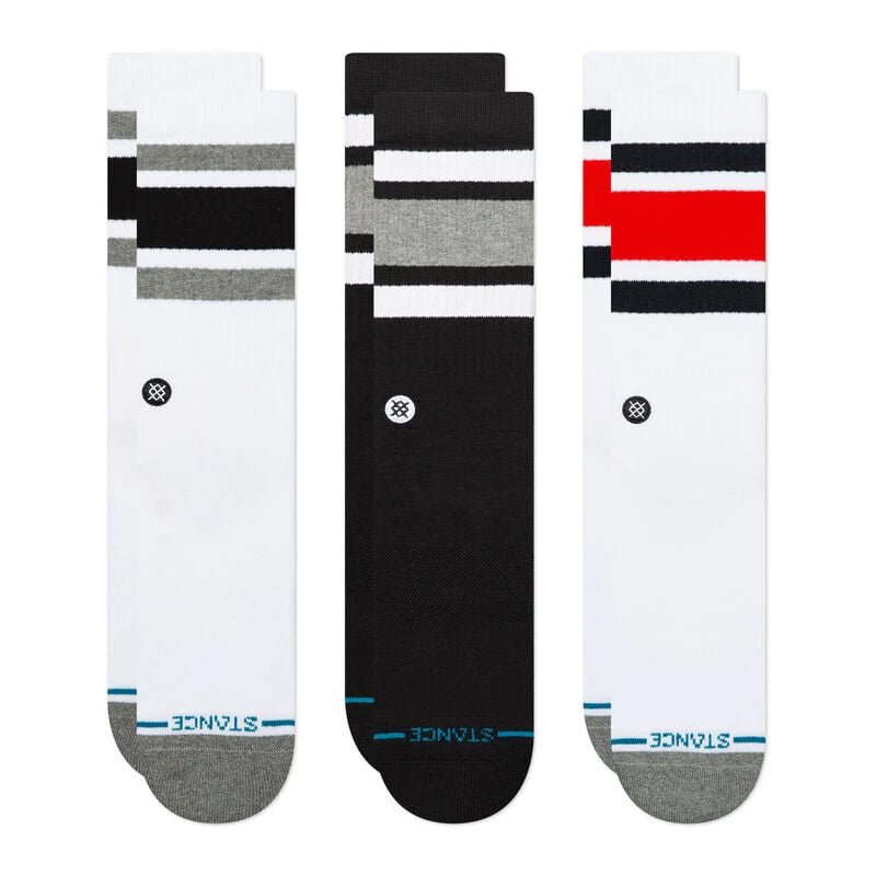 Stance - Stance The Boyd 3 Pack Socks - The Kitesurf Centre