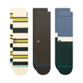 Stance - Stance The Devon Crew 3 Pack Socks - The Kitesurf Centre