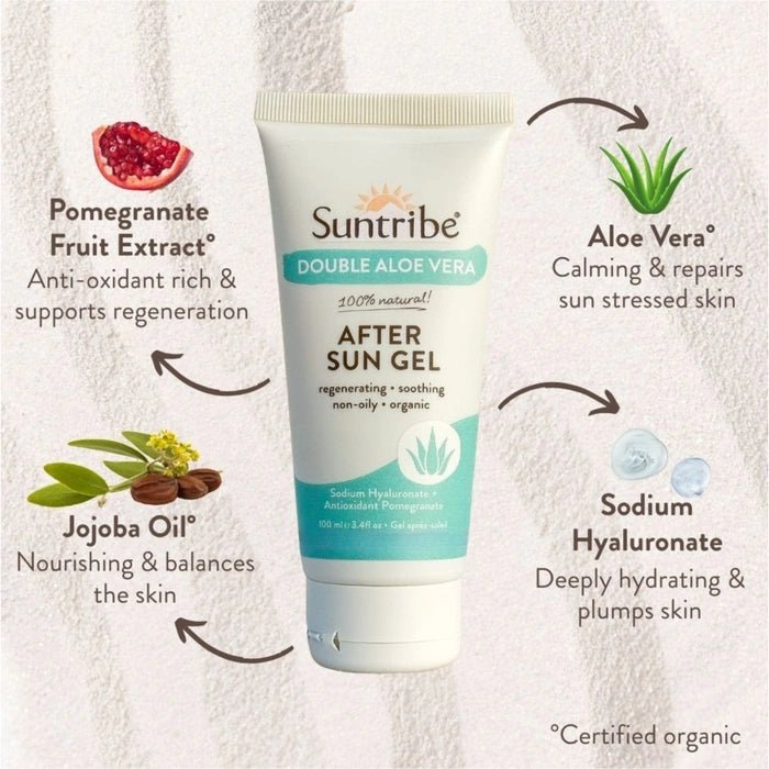 Suntribe - Suntribe After Sun Gel Double Aloe Vera - The Kitesurf Centre
