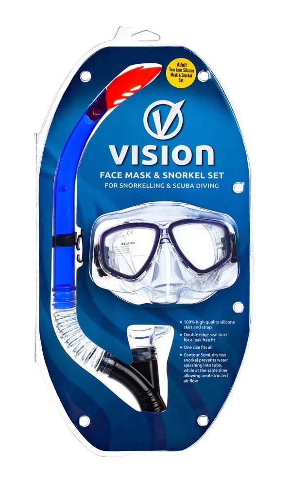 Vision - Vision Dive Mask & Snorkel Set - The Kitesurf Centre