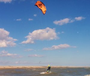 kitesurfing lesson