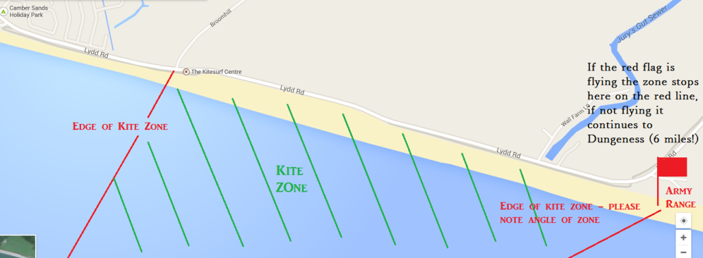 Kite zone