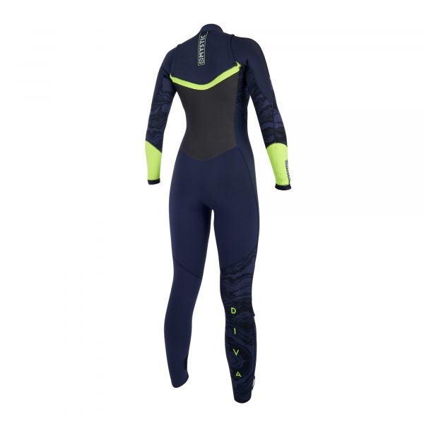 2019 Mystic Diva 3/2 FrontZip Womens Wetsuit - Image 2