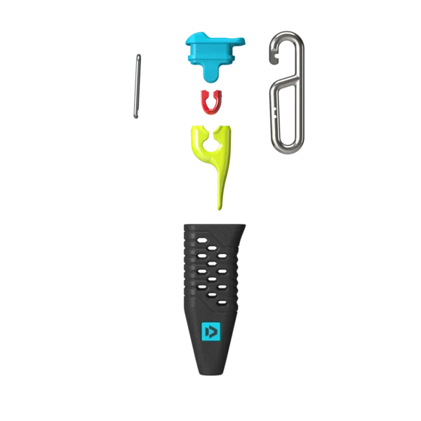 Duotone Long Neoprene Covered Safety Leash - Image 5