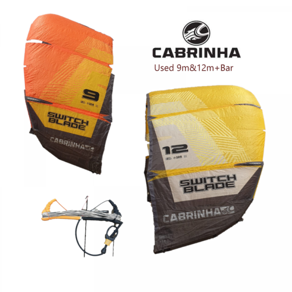 Cabrinha Switchblade 2018 9m&12m +Bar