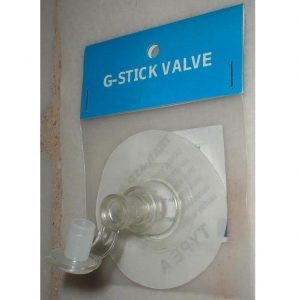 Kitesurf kite self adhesive 9mm one way inflate valve