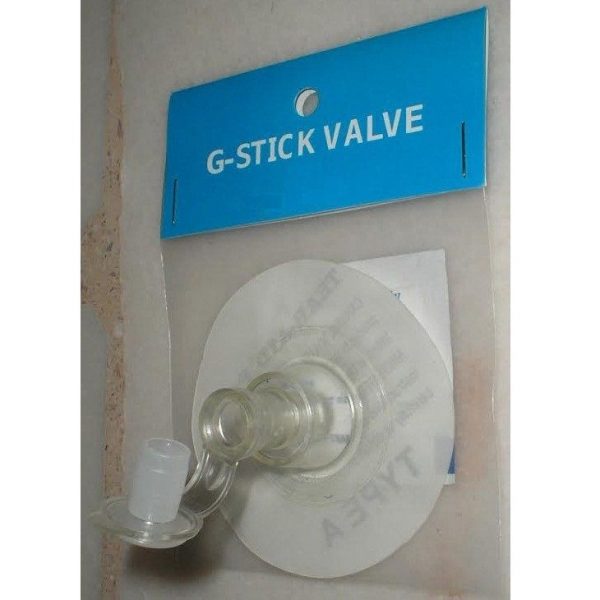 Kitesurf kite self adhesive 9mm one way inflate valve