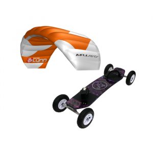Peter Lynn Impulse kite & MBS Colt 90 landboard package
