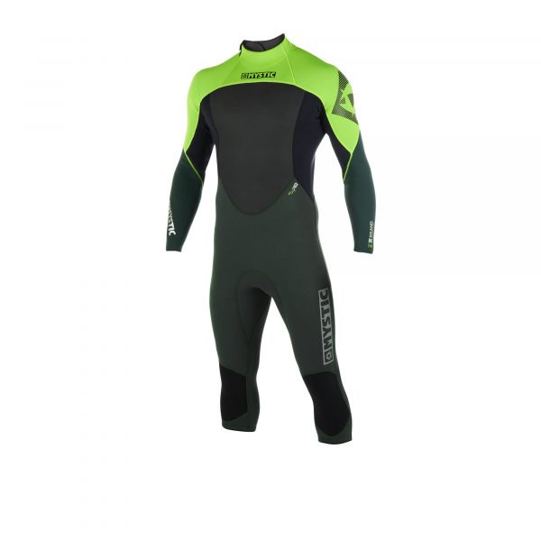 2019 Mystic Brand 3/2 back-zip longarm shortleg men wetsuit