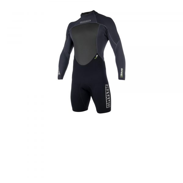 2019 Mystic Brand 3/2 back-zip longarm shorty men wetsuit