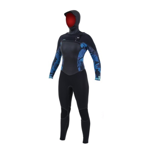 O'Neill Psycho Tech 6 4 Chest Zip With Wood Womens Wetsuit 2020